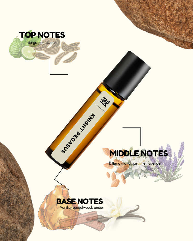 KNIGHT PEGASUS AT | Luxury Designer Attar – 10+ Hour Long Lasting - Inspired by Pa*fums de Marly Pegasus