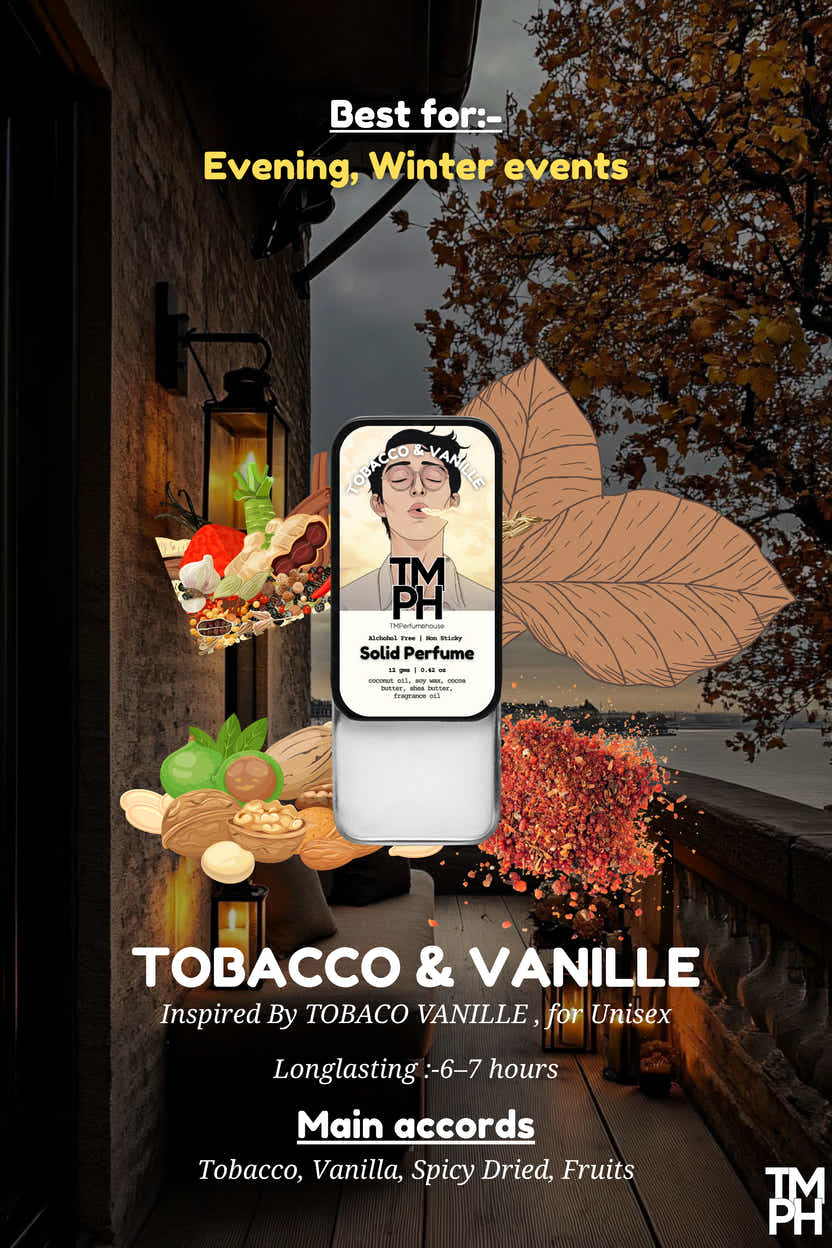Tobacco & vanille - Solid Perfume | TMPerfumehouse