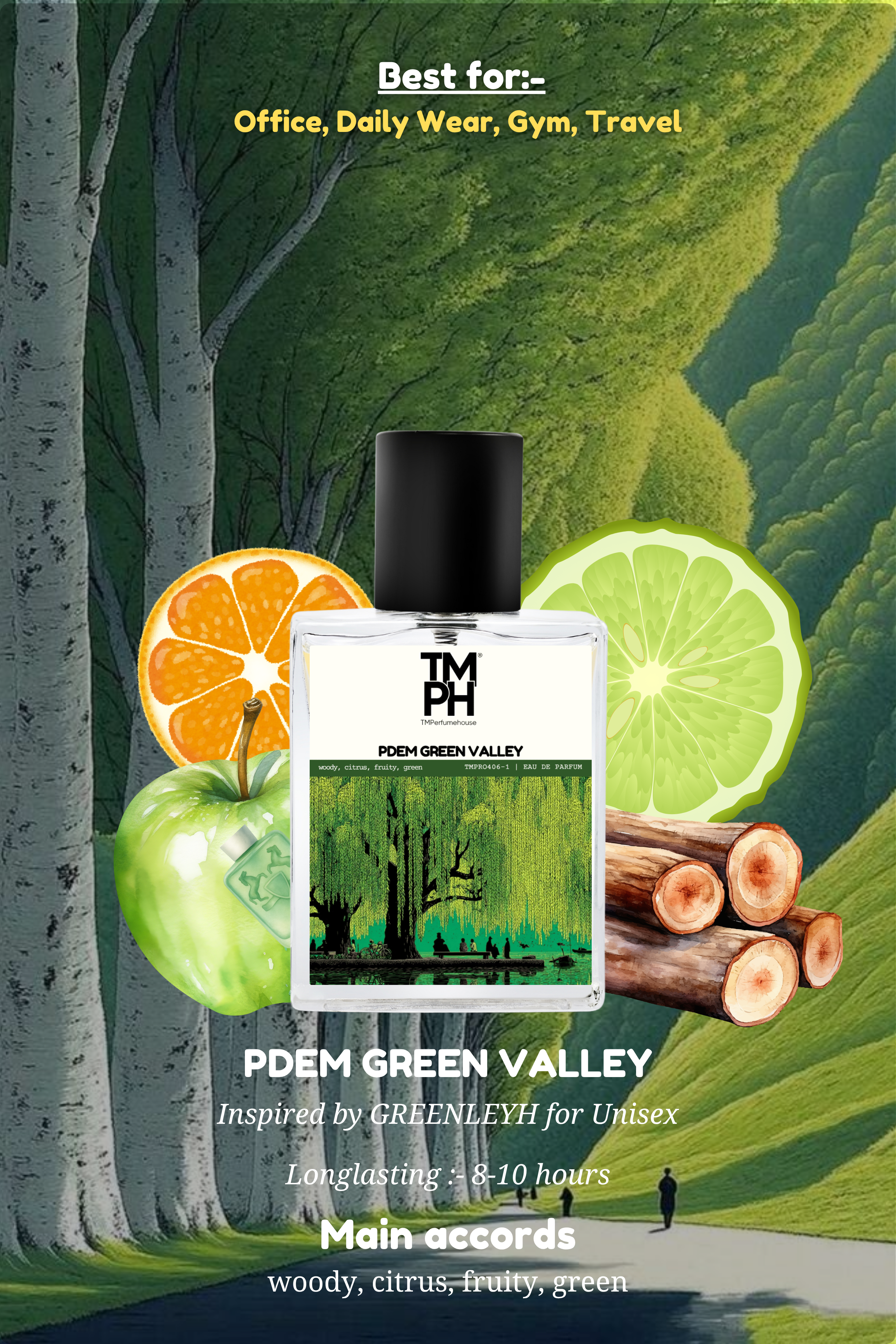 PDEM Green Valley - Inspired Perfume | TMPerfumehouse