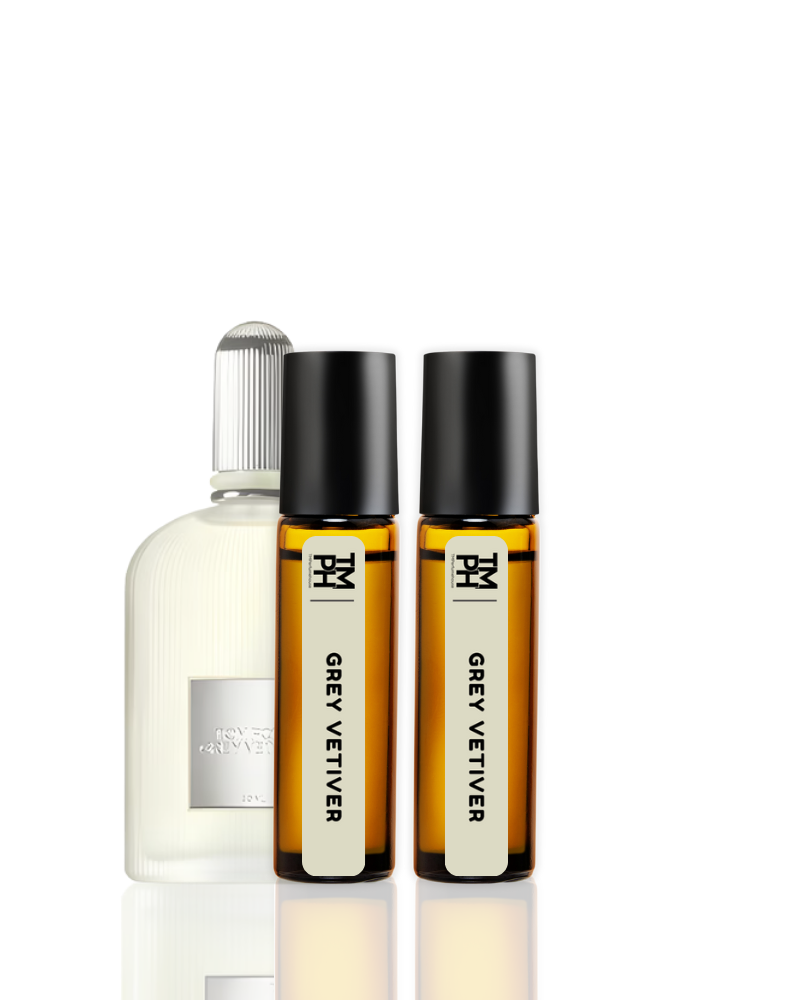 GREY VETIVER AT | Luxury Designer Attar – 10+ Hour Long Lasting Pure Oil -  Inspired by To Ford Grey Vetiver