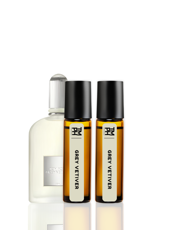 GREY VETIVER AT | Luxury Designer Attar – 10+ Hour Long Lasting Pure Oil -  Inspired by To Ford Grey Vetiver
