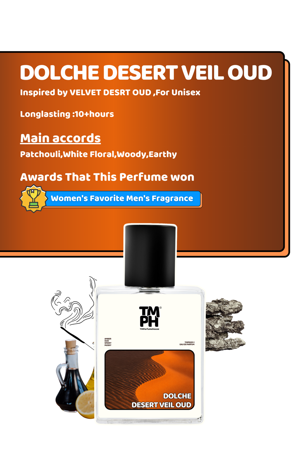Dolche Desert Veil Oud- Inspired perfume | TMPerfumehouse