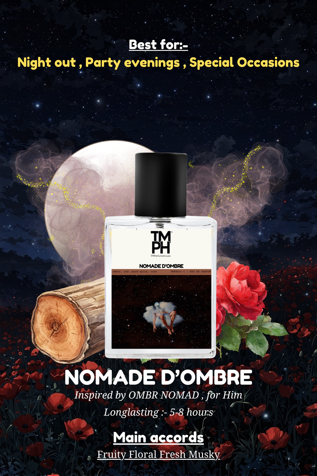 Nomade d’Ombre - Inspired perfume  | TMPerfumehouse