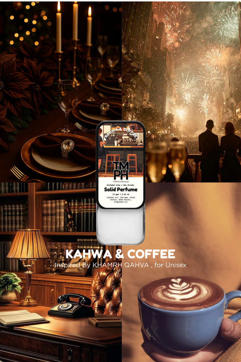 Kahwa & Coffee -  Solid Perfume | TMPerfumehouse