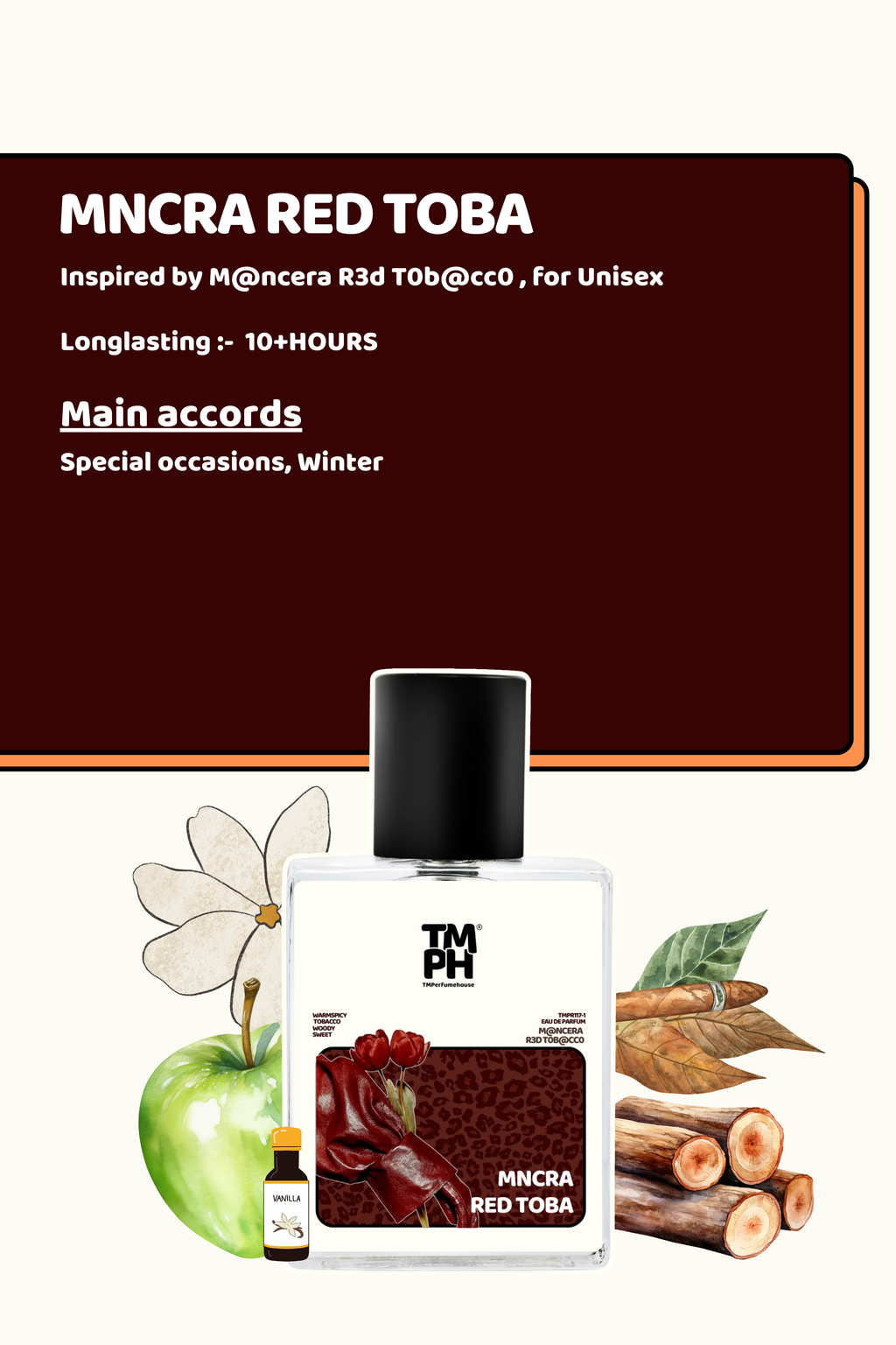 Mncra Red Toba - LG  Inspired perfume | TMPerfumehouse