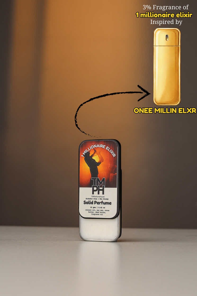 1 Millionaire elixir Solid Perfume