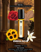 Enigma Dove AT | Luxury Niche Attar – 10+ Hour Long Lasting Pure Oil - Inspired by Enigma Pour Homme by Roa Doe*