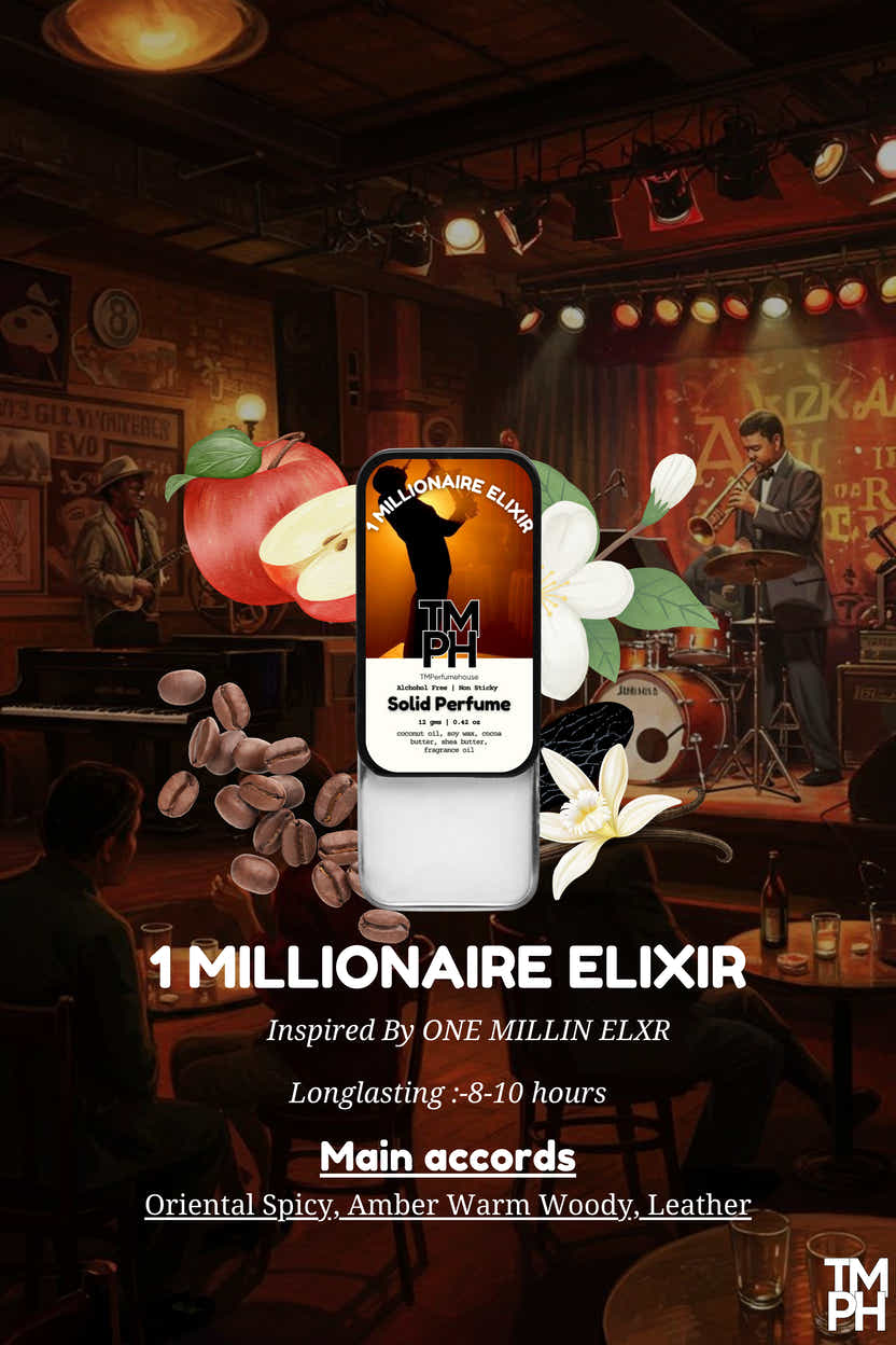 1 Millionaire elixir Solid Perfume