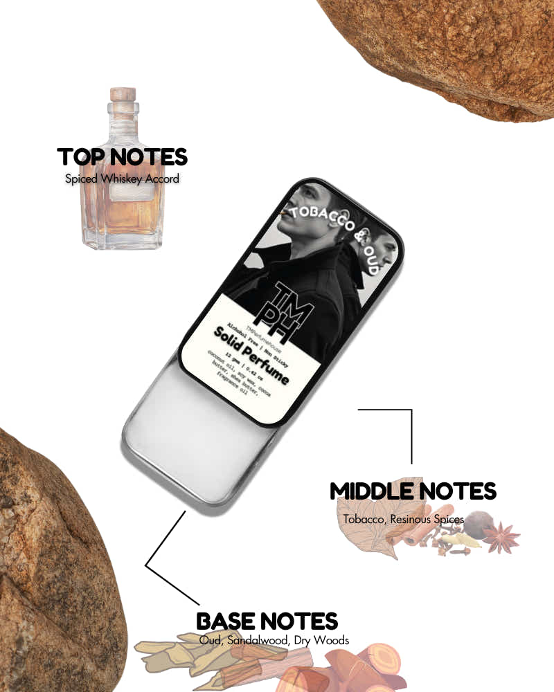 Tobacco & Oud Solid Perfume – A Deep, Smoky & Powerful Luxury Scent