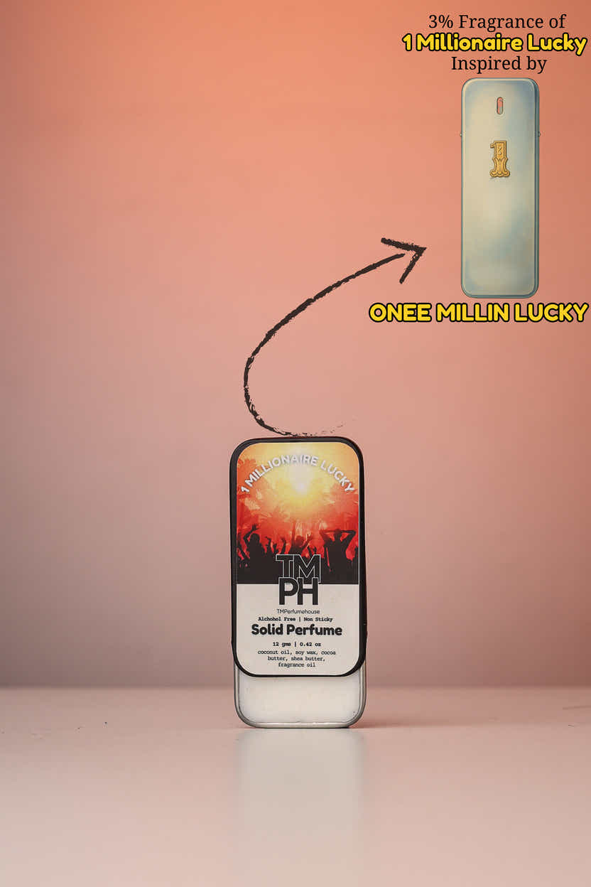 1 Millionaire & Lucky Solid Perfume