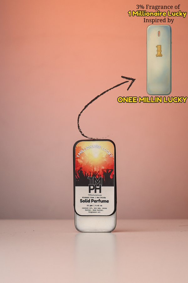 1 Millionaire & Lucky Solid Perfume
