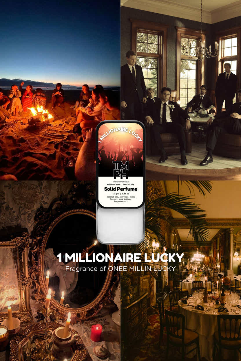 1 Millionaire & Lucky Solid Perfume