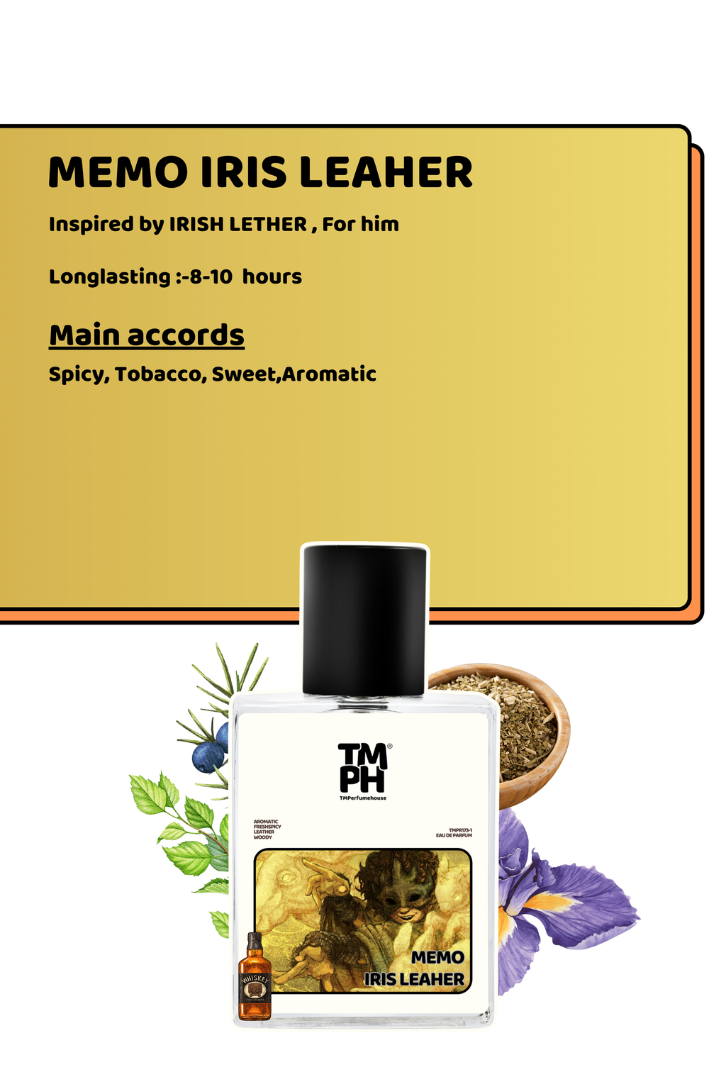 Memo iris Leaher- Inspired Perfume | TMPerfumehouse