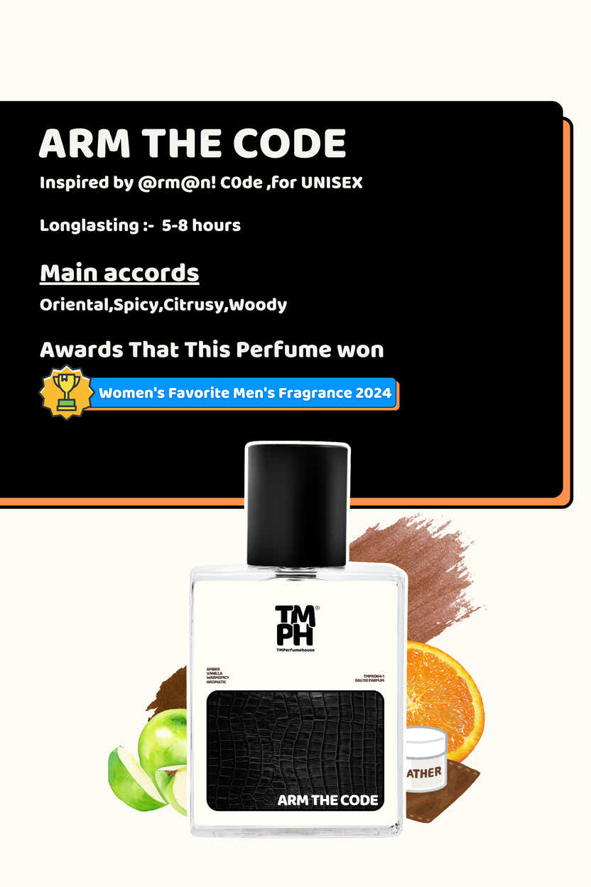 Arm The code - DG Inspired perfume | TMPerfumehouse