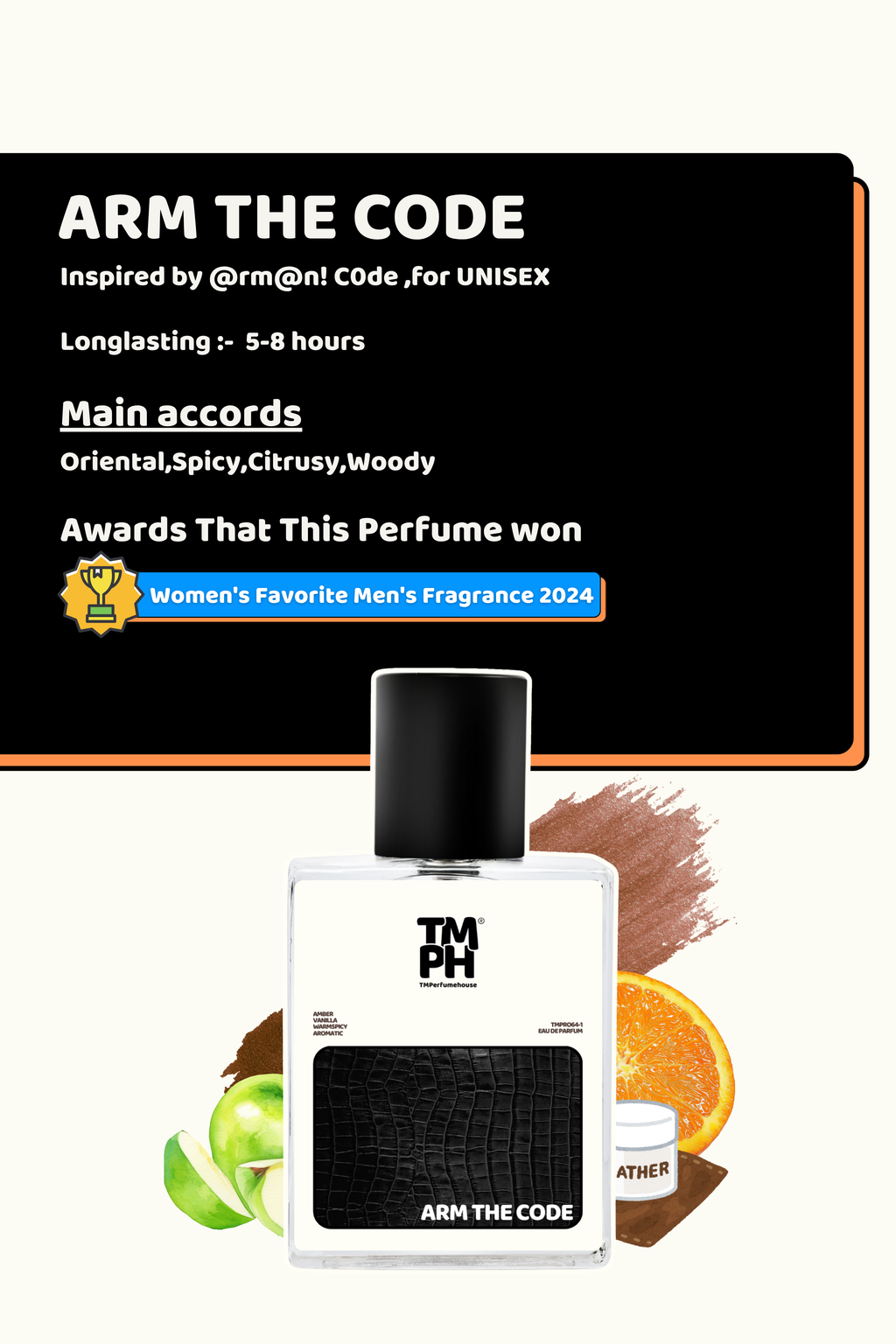 Arm The code - DG Inspired perfume | TMPerfumehouse