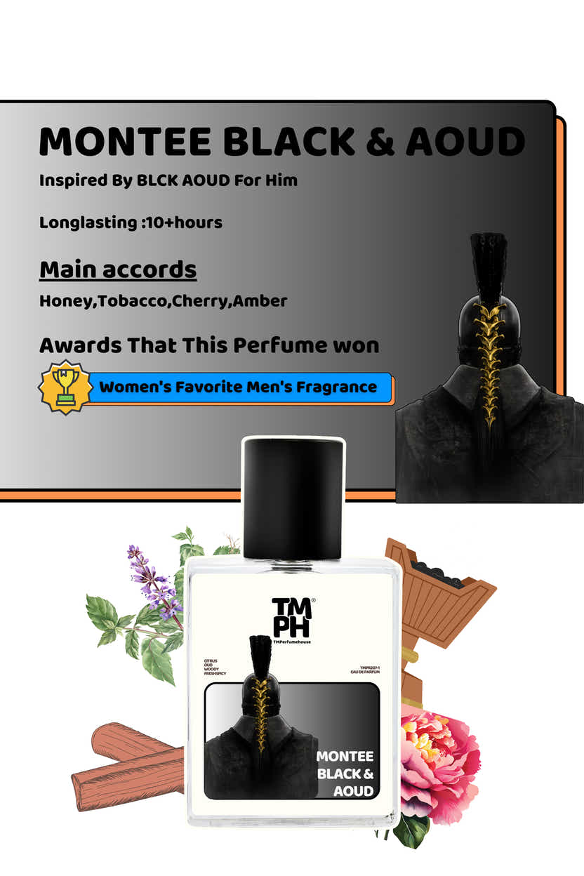 Montee Black & Aoud- Inspired perfume | TMPerfumehouse