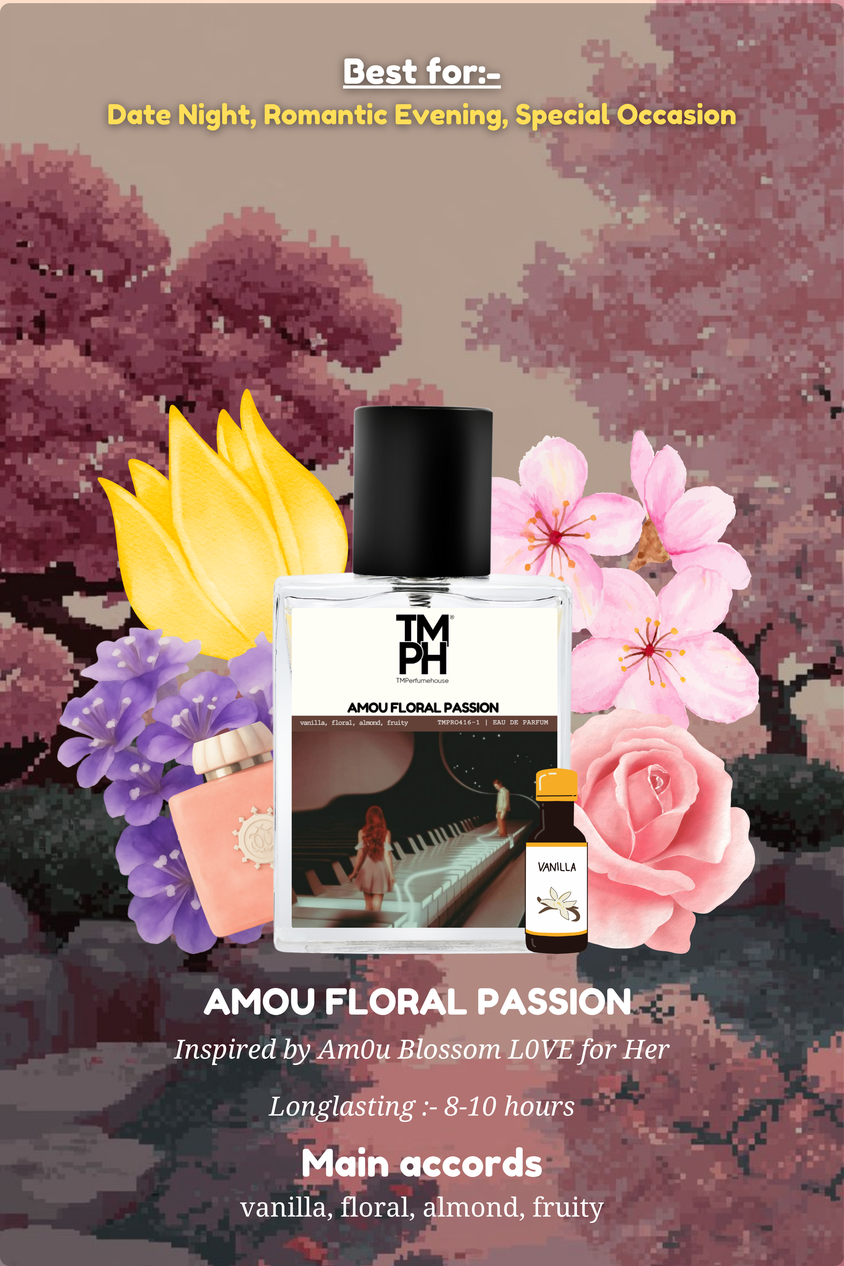 Amou Floral Passion - Inspired Perfume | TMPerfumehouse