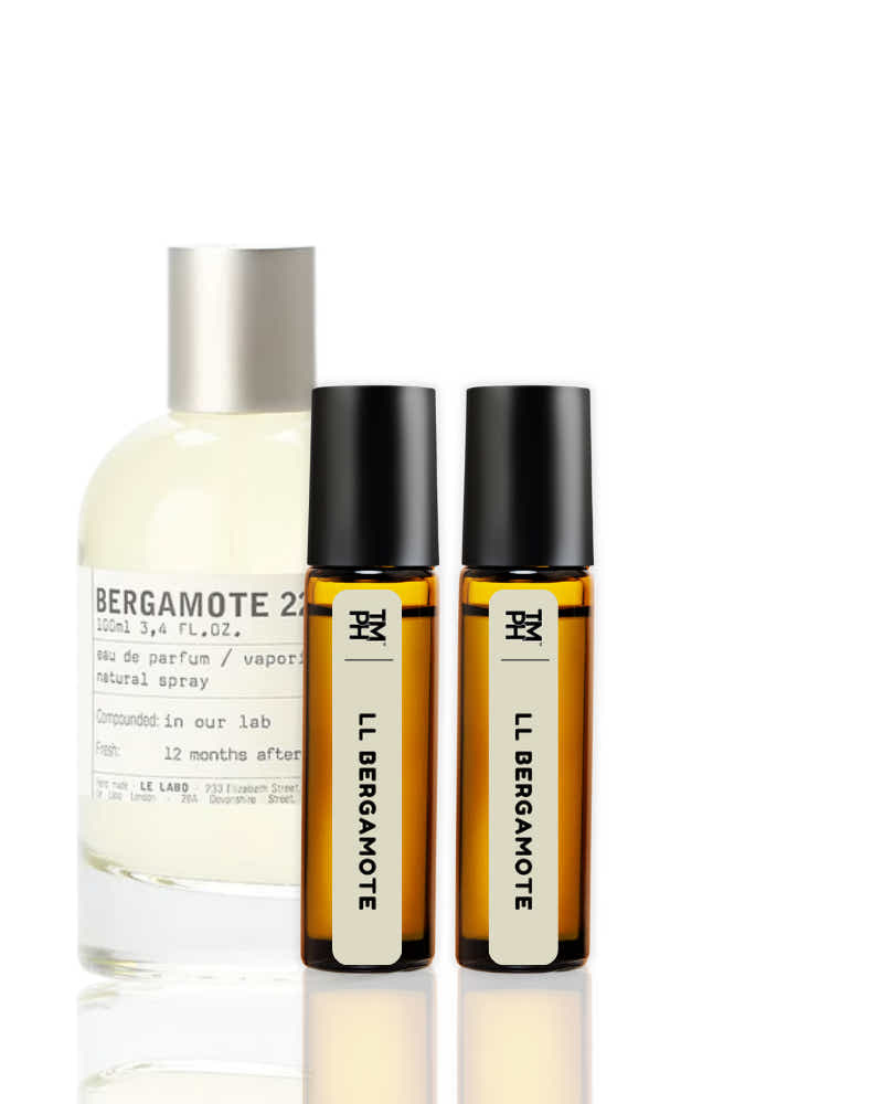 LL BERGAMOTE AT | Luxury Designer Attar – 10+ Hour Long Lasting Pure Oil - Inspired by Bergamote 22 from Le La*bo