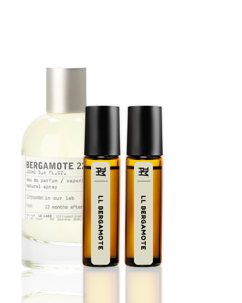 LL BERGAMOTE AT | Luxury Designer Attar – 10+ Hour Long Lasting Pure Oil - Inspired by Bergamote 22 from Le La*bo