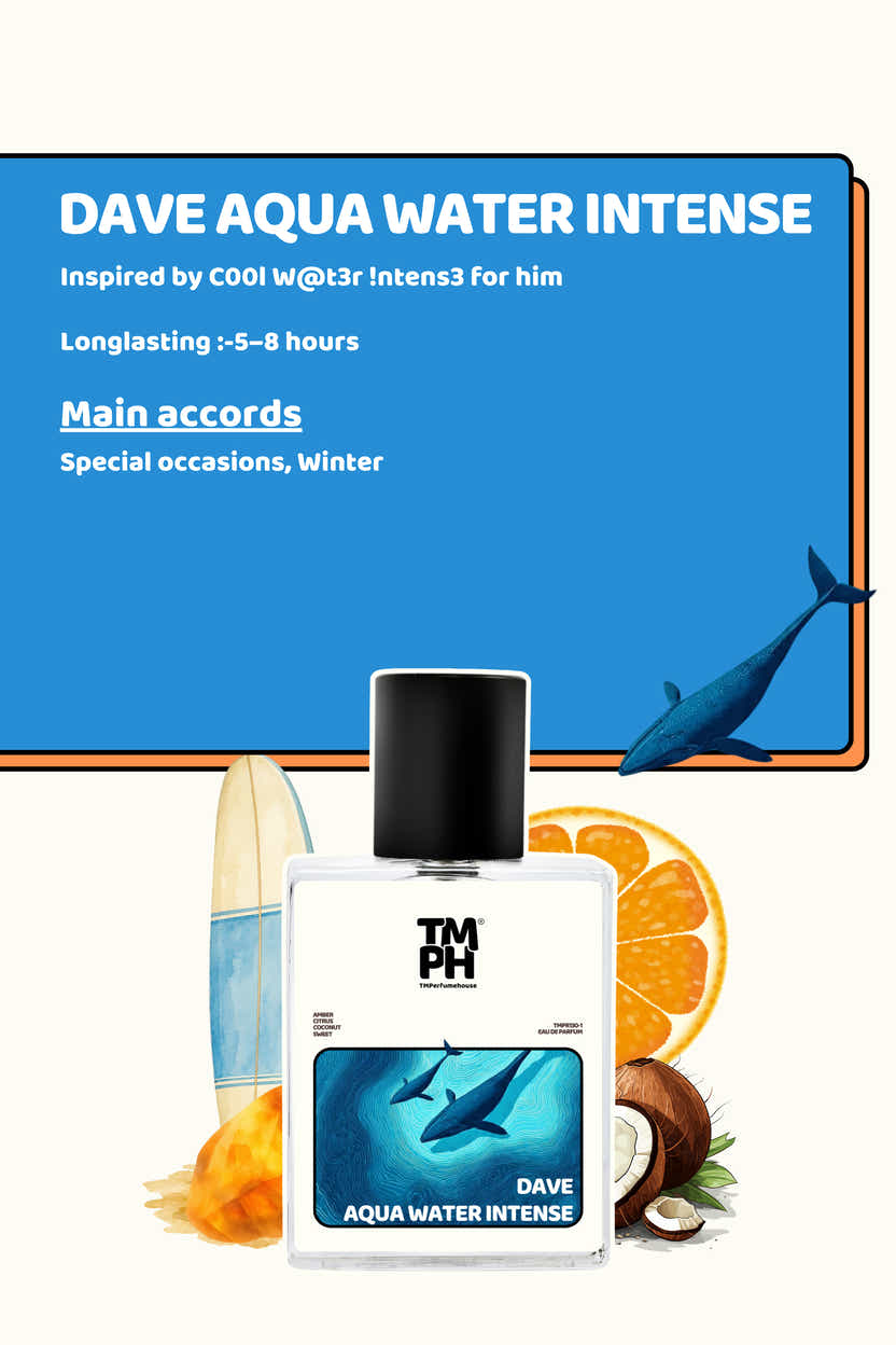 Dave Aqua Water Intense - DG Inspired perfume | TMPerfumehouse