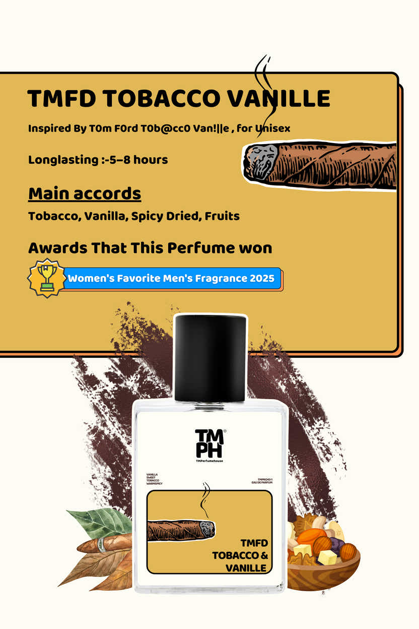 Tmfd Tobacco & Vanille - DG Inspired perfume | TMPerfumehouse