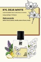 Kyl Deja White - Inspired Perfume | TMPerfumehouse