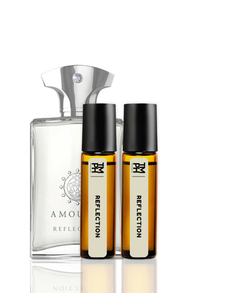 REFLECTION AT | Luxury Designer Attar – 10+ Hour Long Lasting Pure Oil - Inspired by Reflection Man by Am*uage