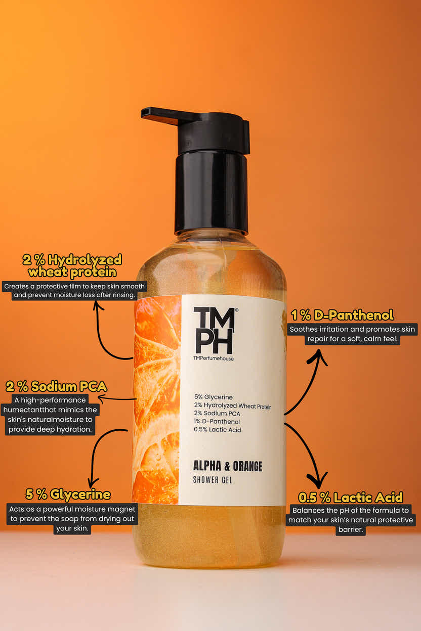 Alpha & Orange | Shower Gel