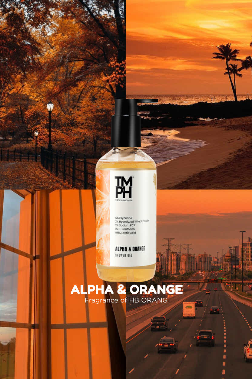 Alpha & Orange | Shower Gel