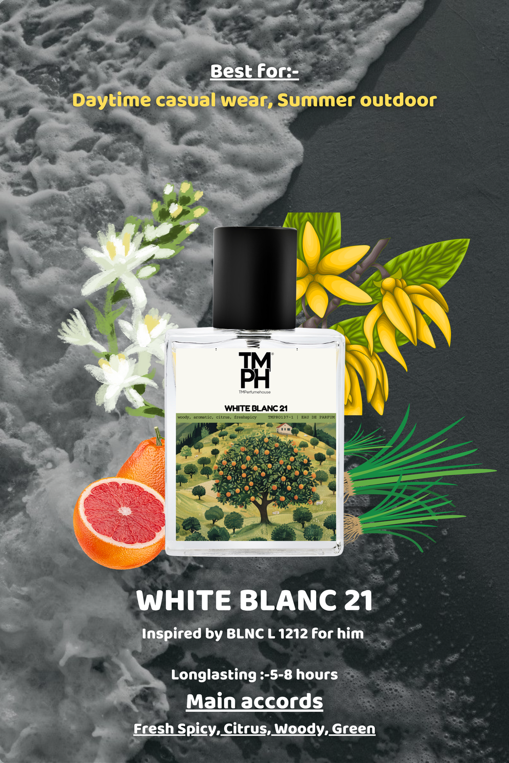 White Blanc 21 - LG Inspired perfume | TMPerfumehouse