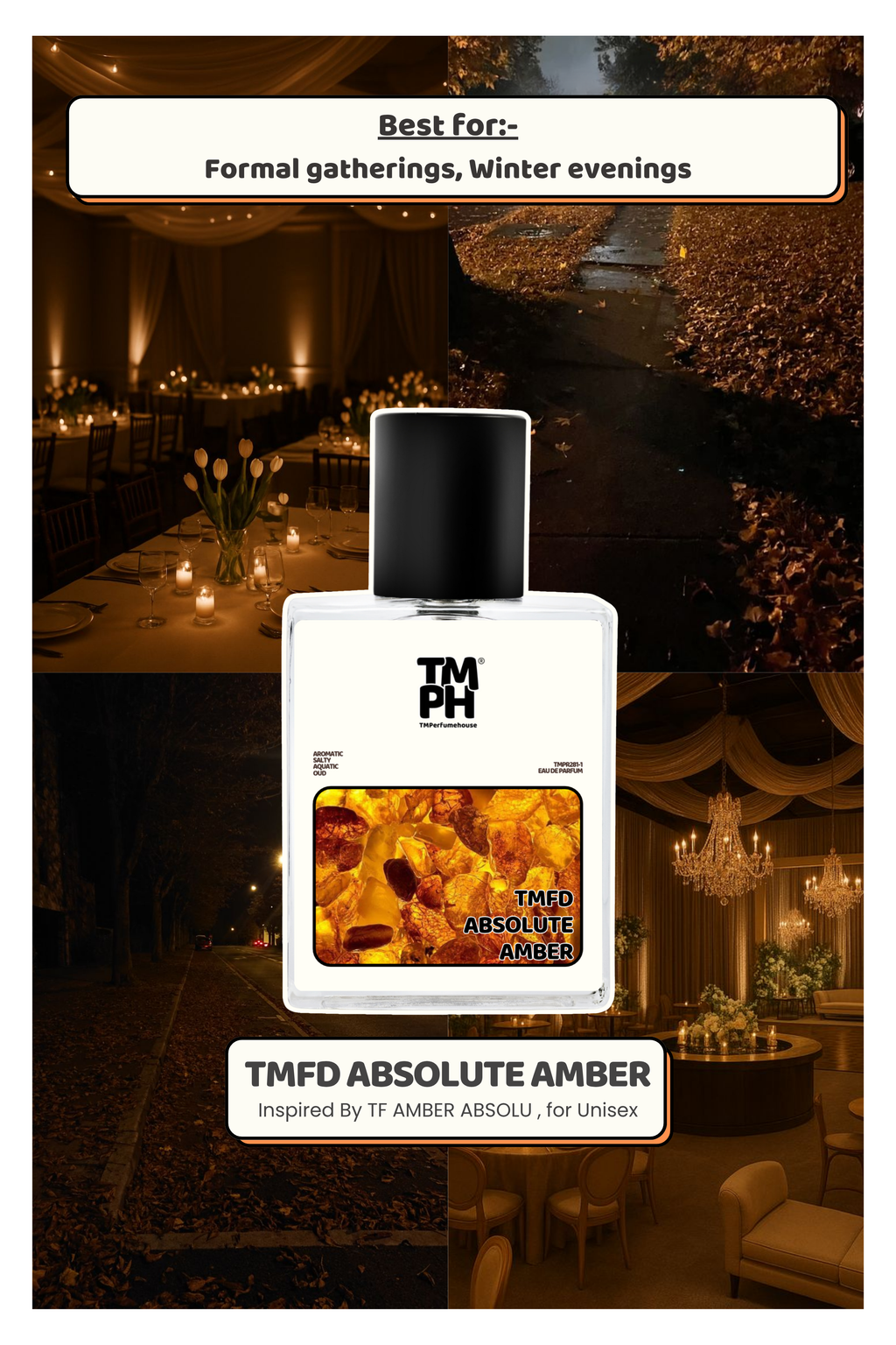 Tmfd Absolute amber – Inspired Perfume | TMPerfumehouse