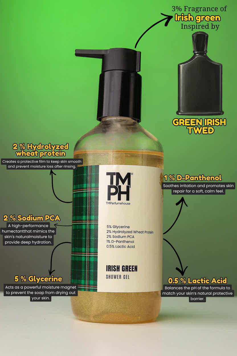 IRISH GREEN | Shower gel
