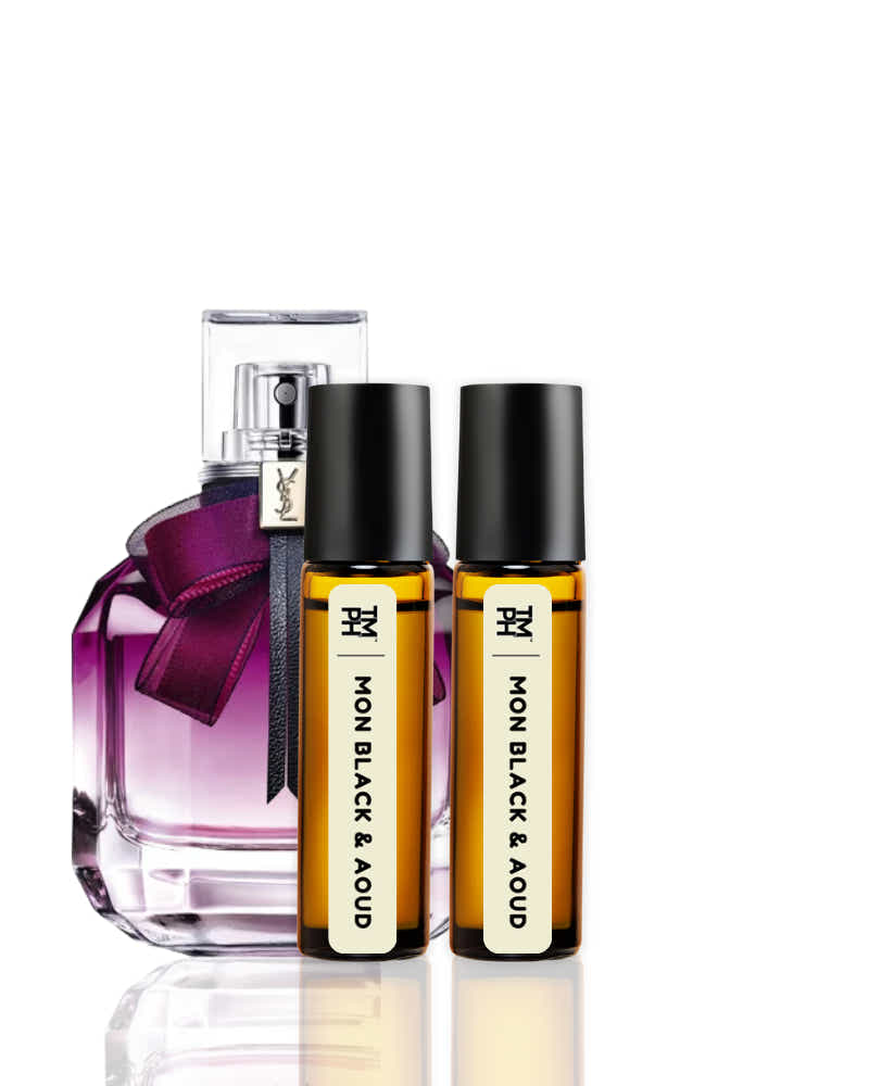 Black & Aoud AT | Luxury Niche Attar – 10+ Hour Long Lasting Pure Oil - Inspired by Blck Aud by Mntl