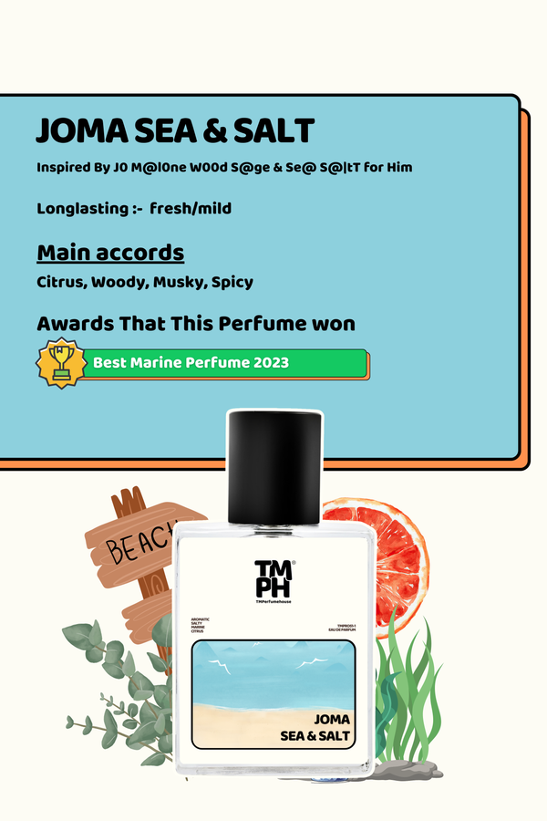 Joma sea & salt - LG Inspired Perfume | TMPerfumehouse