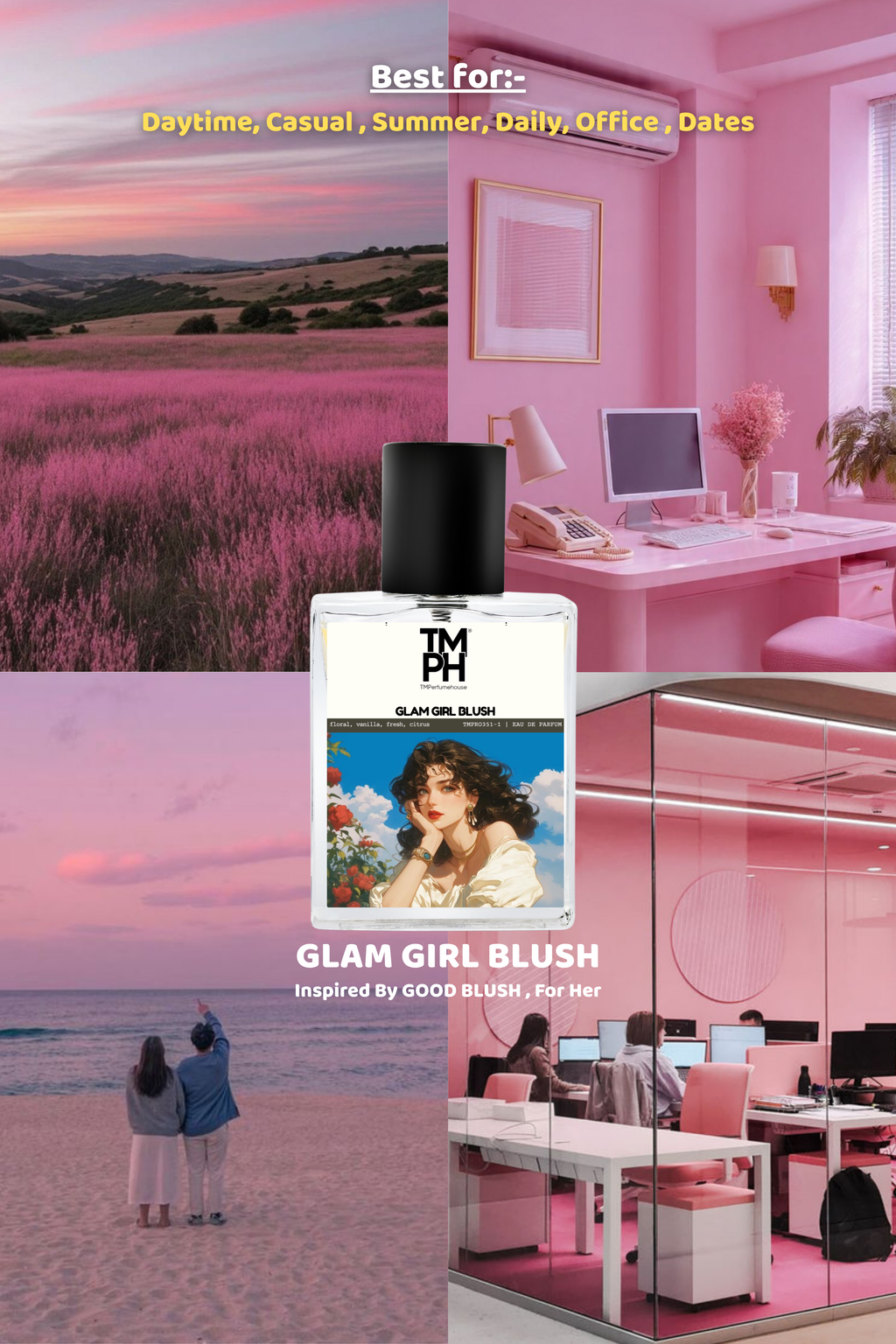 Glam Girl Blush - LG Inspired Perfume | TMPerfumehouse