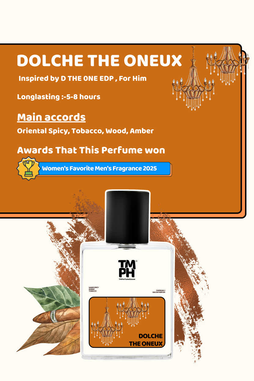 Dolche The Oneux - DG Inspired perfume | TMPerfumehouse