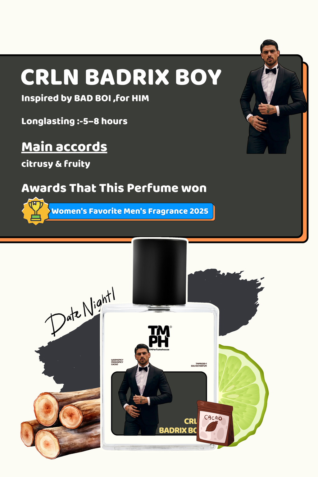 Crln Badrix Boy - LG Inspired perfume | TMPerfumehouse
