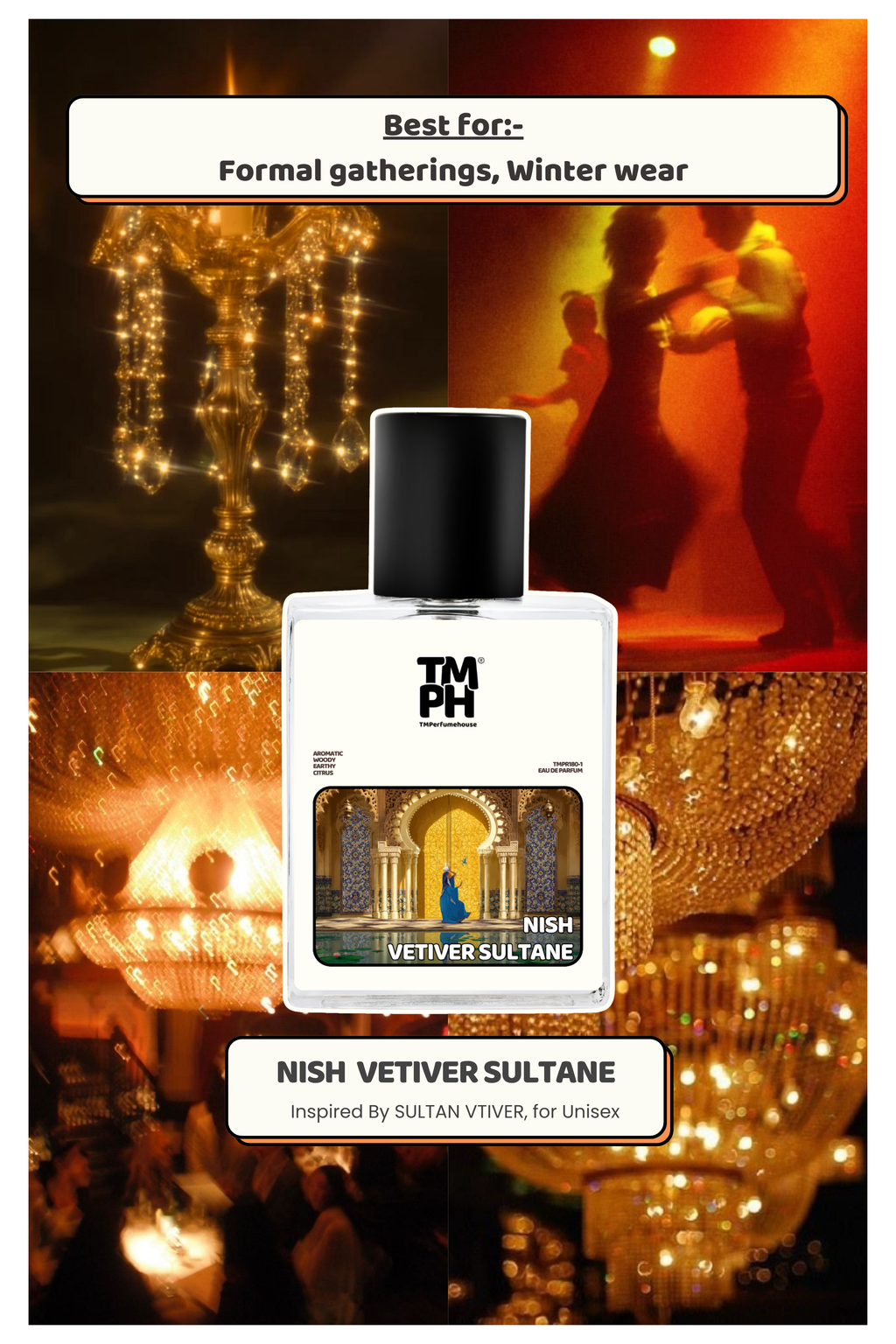 Nish Vetiver Sultane  - inspired Perfume | TMPerfumehouse