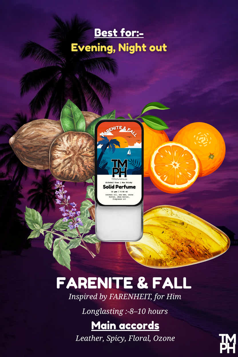 Farenite & Fall -Solid Perfume | TMPerfumehouse