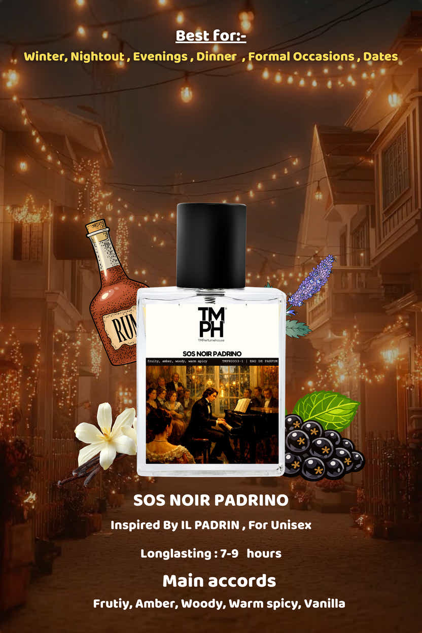 Sos Noir Padrino - Inspired Perfume | TMPerfumehouse