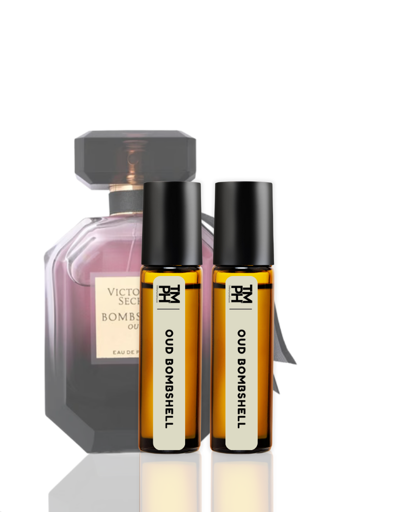 OUD BOMBSHELL AT | Luxury Designer Attar – 10+ Hour Long Lasting Pure Oil - Inspired by Bombshell Oud by Vi*toria’s Secret