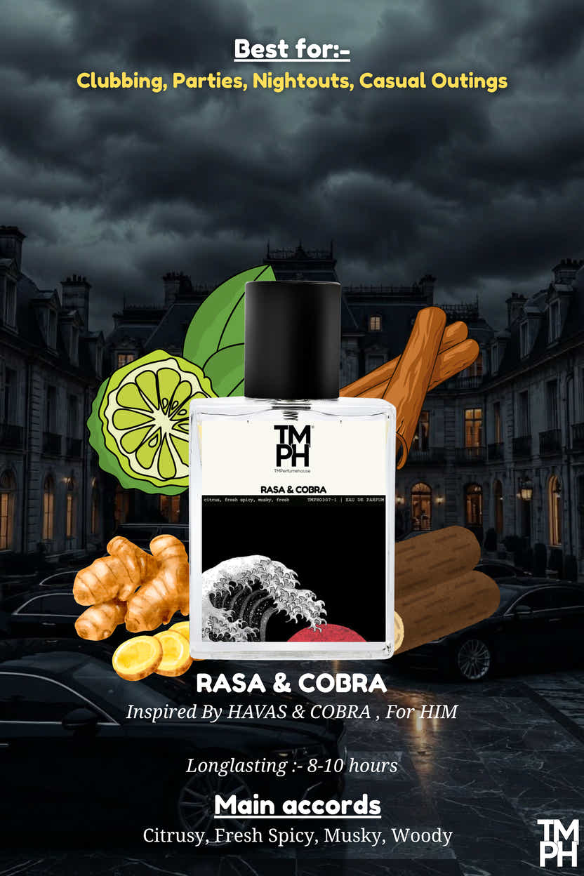 rasa & cobra - Inspired Perfume | TMPerfumehouse