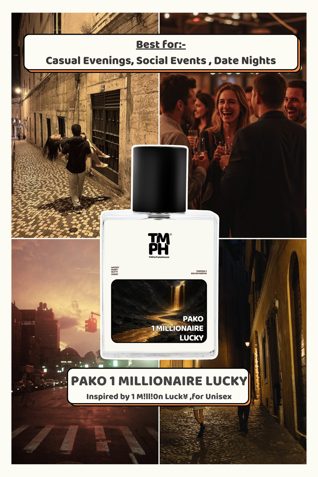 Pako 1 millionaire lucky - WH Inspired Perfume | TMPerfumehouse