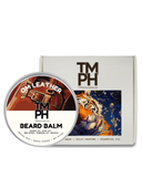TM PH Beard Balm container with packaging featuring a tiger illustration on a white background