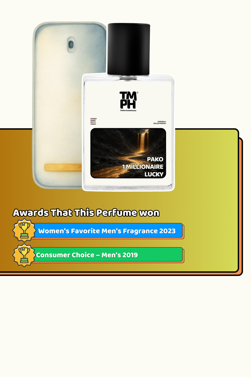 Pako 1 millionaire lucky - WH Inspired Perfume | TMPerfumehouse