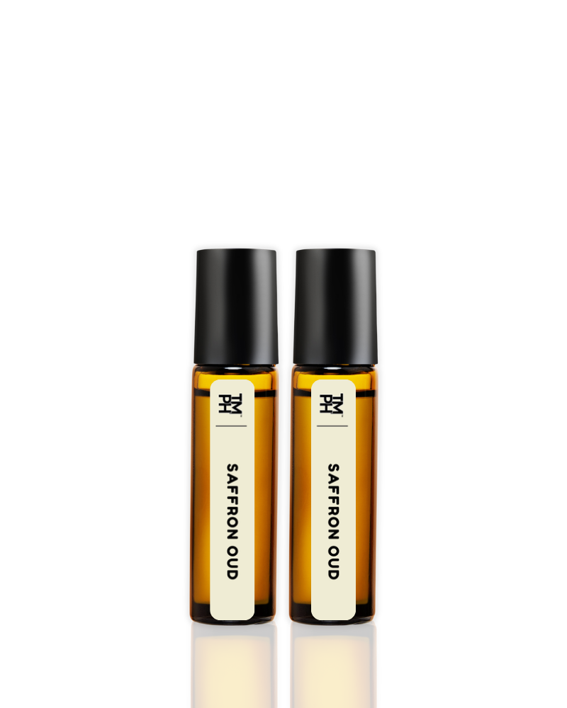 Saffron Oud AT | Luxury Niche Attar – 10+ Hour Long Lasting Pure Oil - Inspired by Oud for Greatness by Intiio*