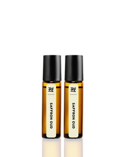 Saffron Oud AT | Luxury Niche Attar – 10+ Hour Long Lasting Pure Oil - Inspired by Oud for Greatness by Intiio*