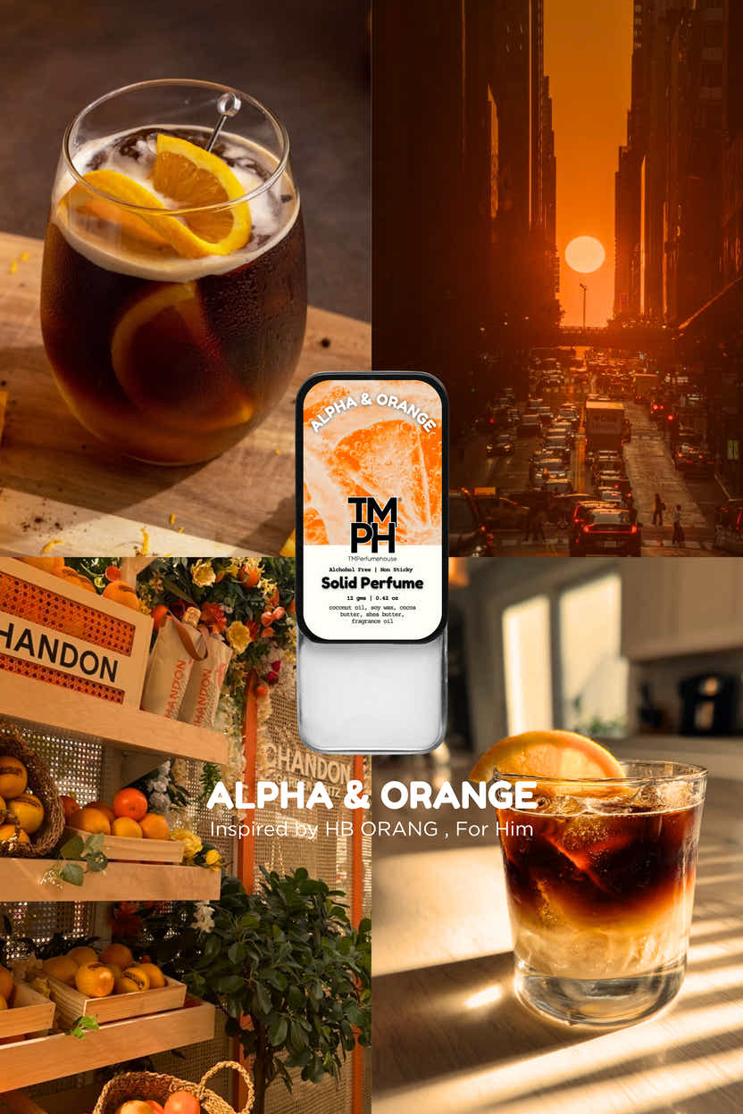 Alpha & Orange - Solid Perfume | TMPerfumehouse