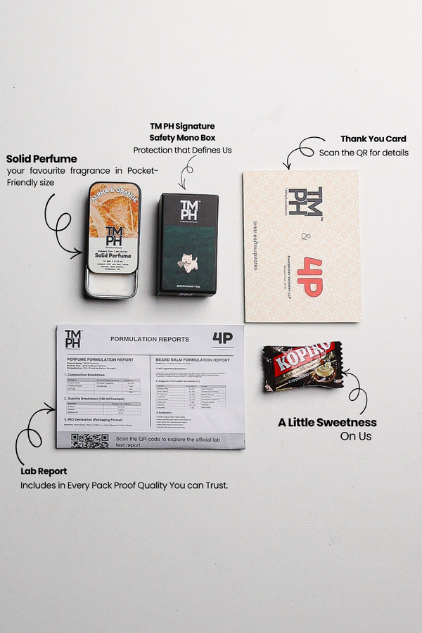 Alpha & Orange - Solid Perfume | TMPerfumehouse