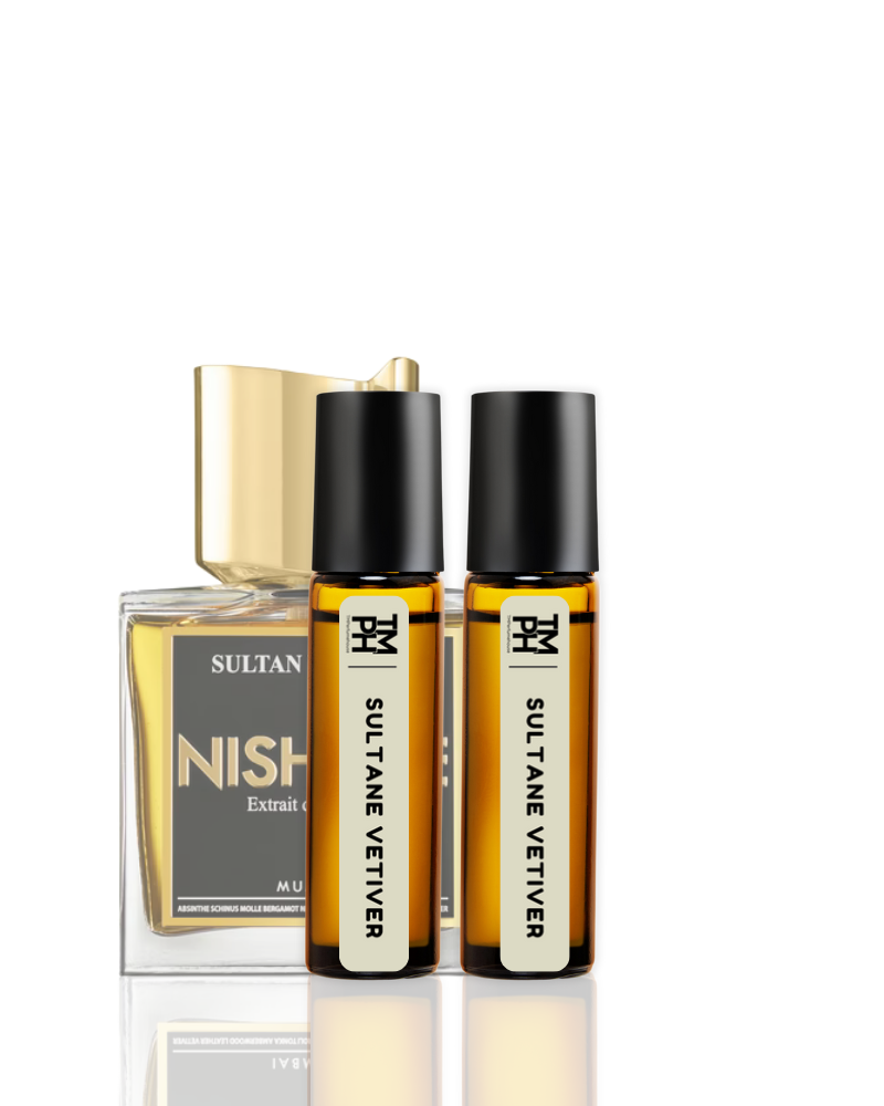 SULTANE VETIVER AT | Luxury Designer Attar – 10+ Hour Long Lasting Pure Oil  - Inspired by Sultan Vetiver by Ni*hane